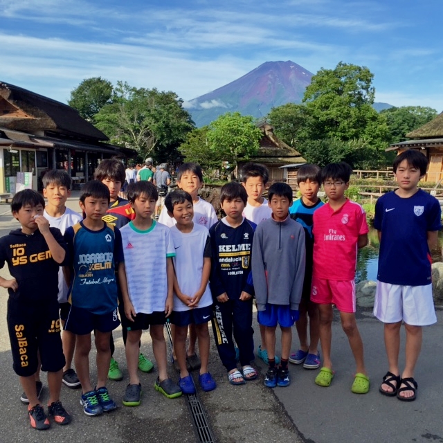 第29回友好都市少年サッカー大会 IN 忍野村に出場